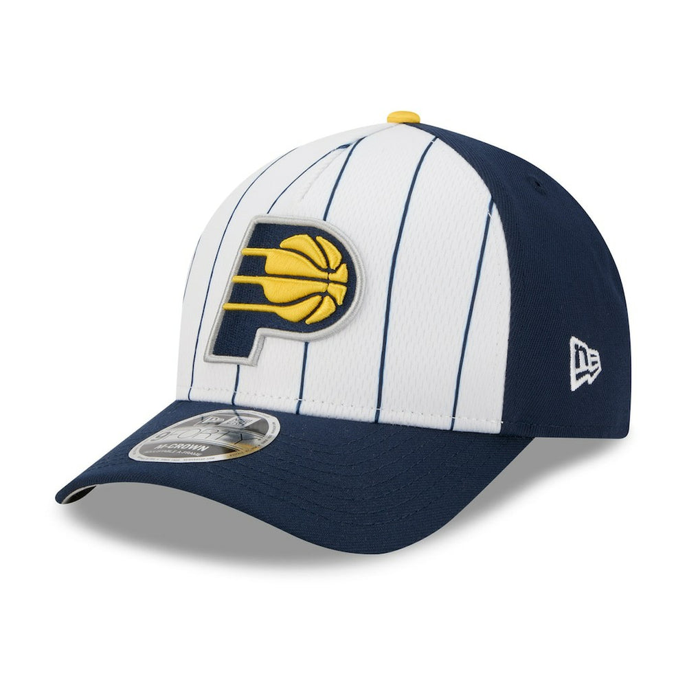 New Era Indiana Pacers 2025 NBA Tip Off M-Crown A-Frame 9FORTY Adjustable Hat