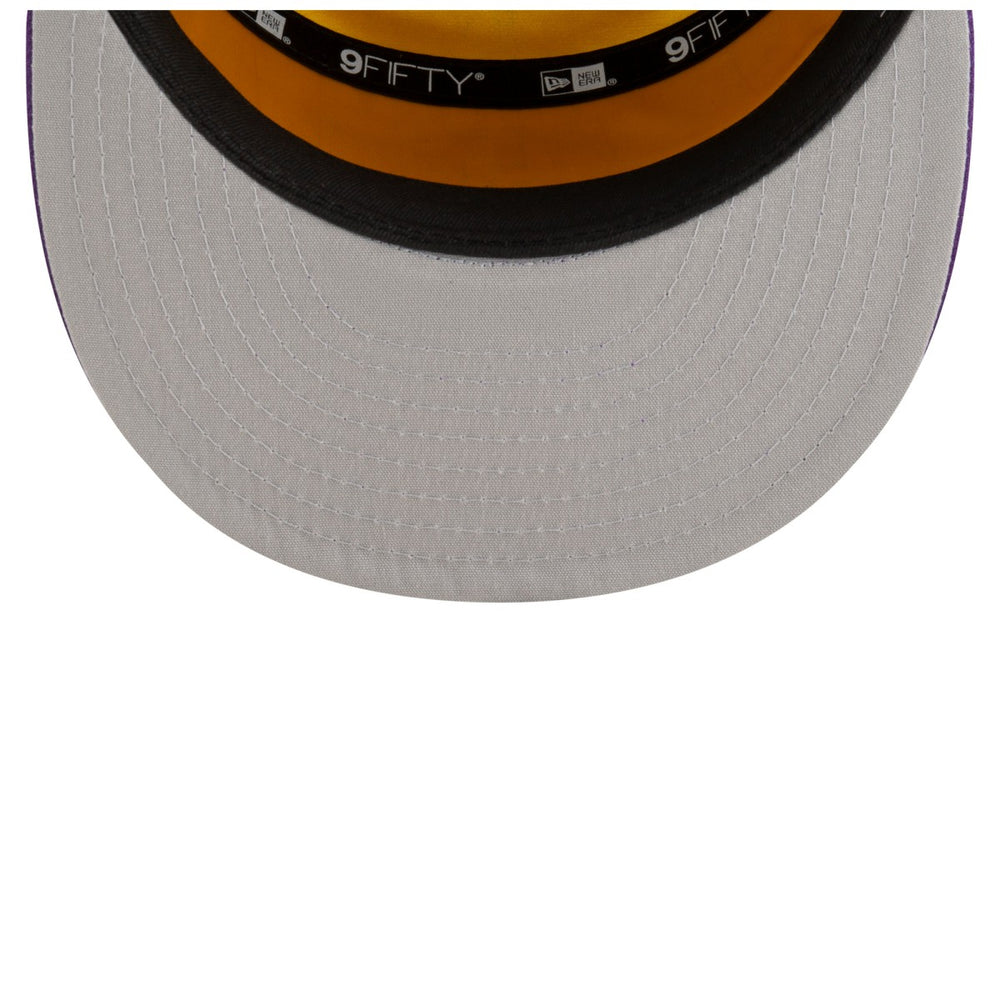 New Era Los Angeles Lakers 2025 NBA Tip Off Split Panel 9FIFTY Snapback Hat