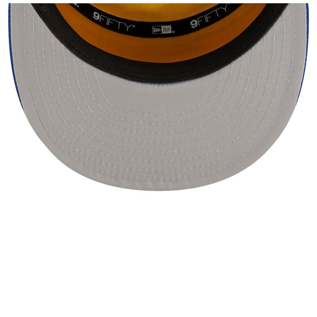 New Era Golden State Warriors 2025 NBA Tip Off Split Panel 9FIFTY Snapback Hat sale
