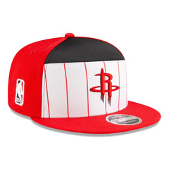 New Era Houston Rockets 2025 NBA Tip Off Split Panel 9FIFTY Snapback Hat sale