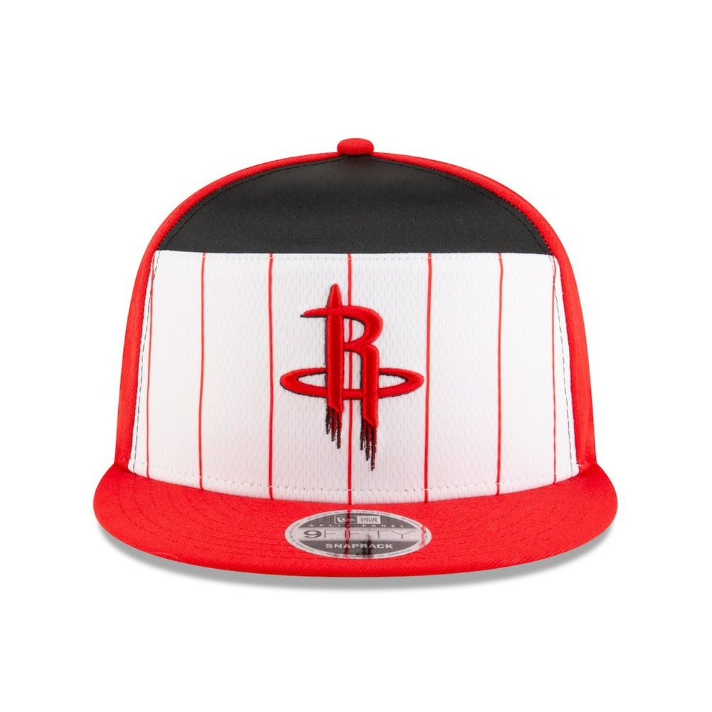 New Era Houston Rockets 2025 NBA Tip Off Split Panel 9FIFTY Snapback Hat sale
