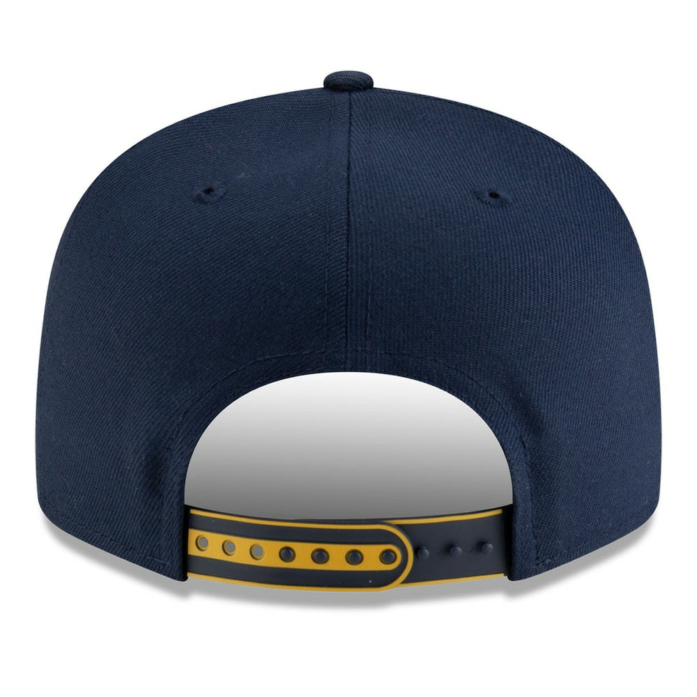 New Era Indiana Pacers 2025 NBA Tip Off Split Panel 9FIFTY Snapback Hat