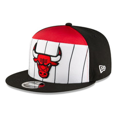 New Era Chicago Bulls 2025 NBA Tip Off Split Panel 9FIFTY Snapback Hat
