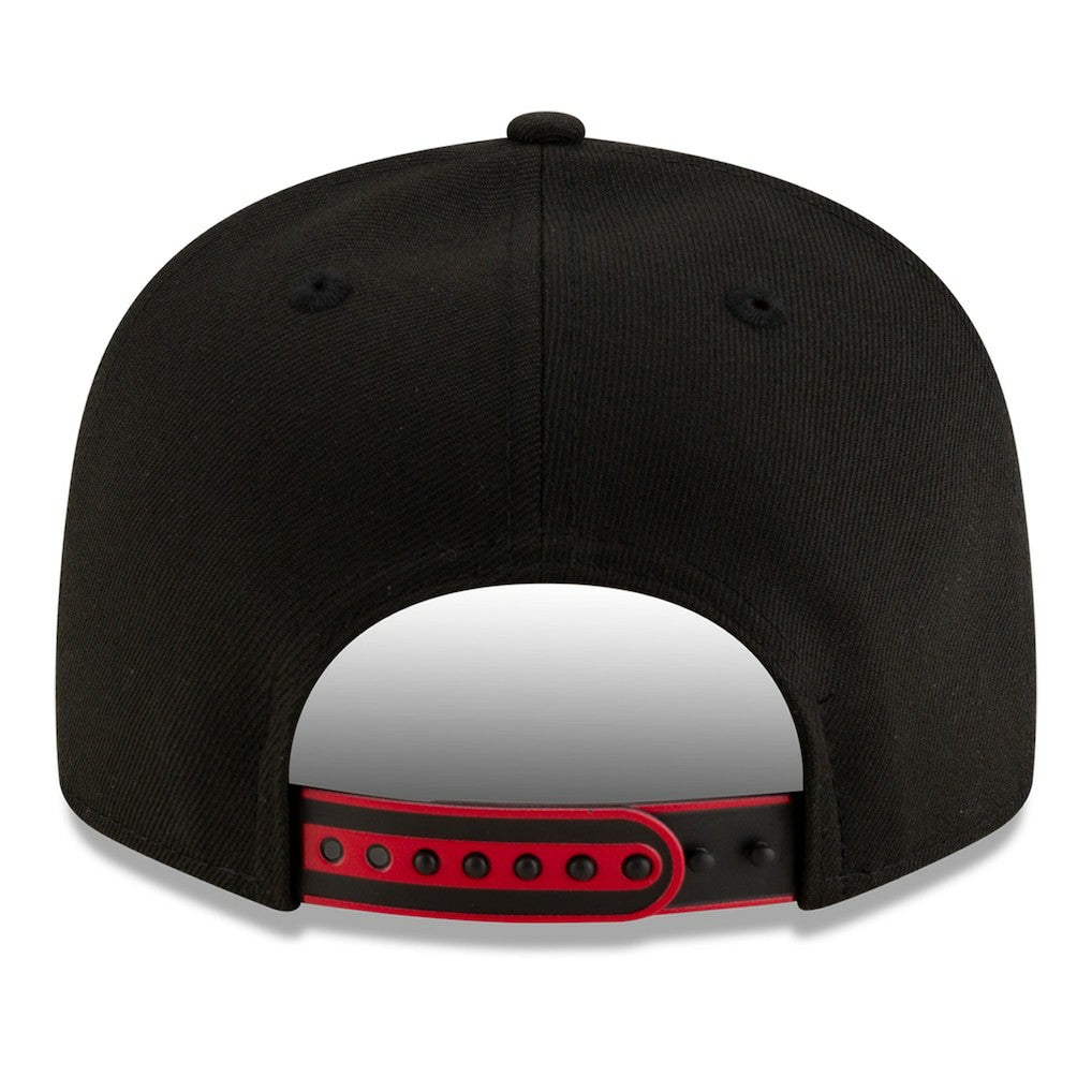 New Era Chicago Bulls 2025 NBA Tip Off Split Panel 9FIFTY Snapback Hat
