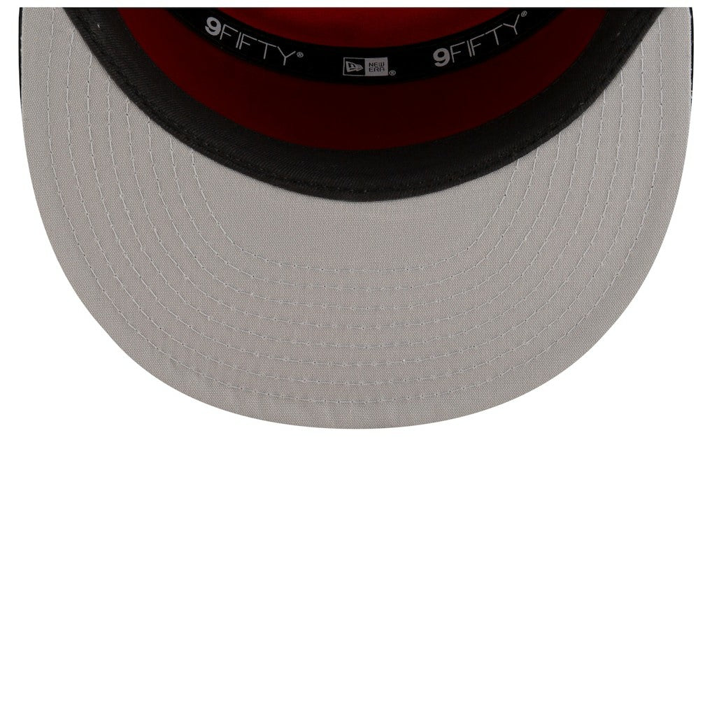 New Era Chicago Bulls 2025 NBA Tip Off Split Panel 9FIFTY Snapback Hat