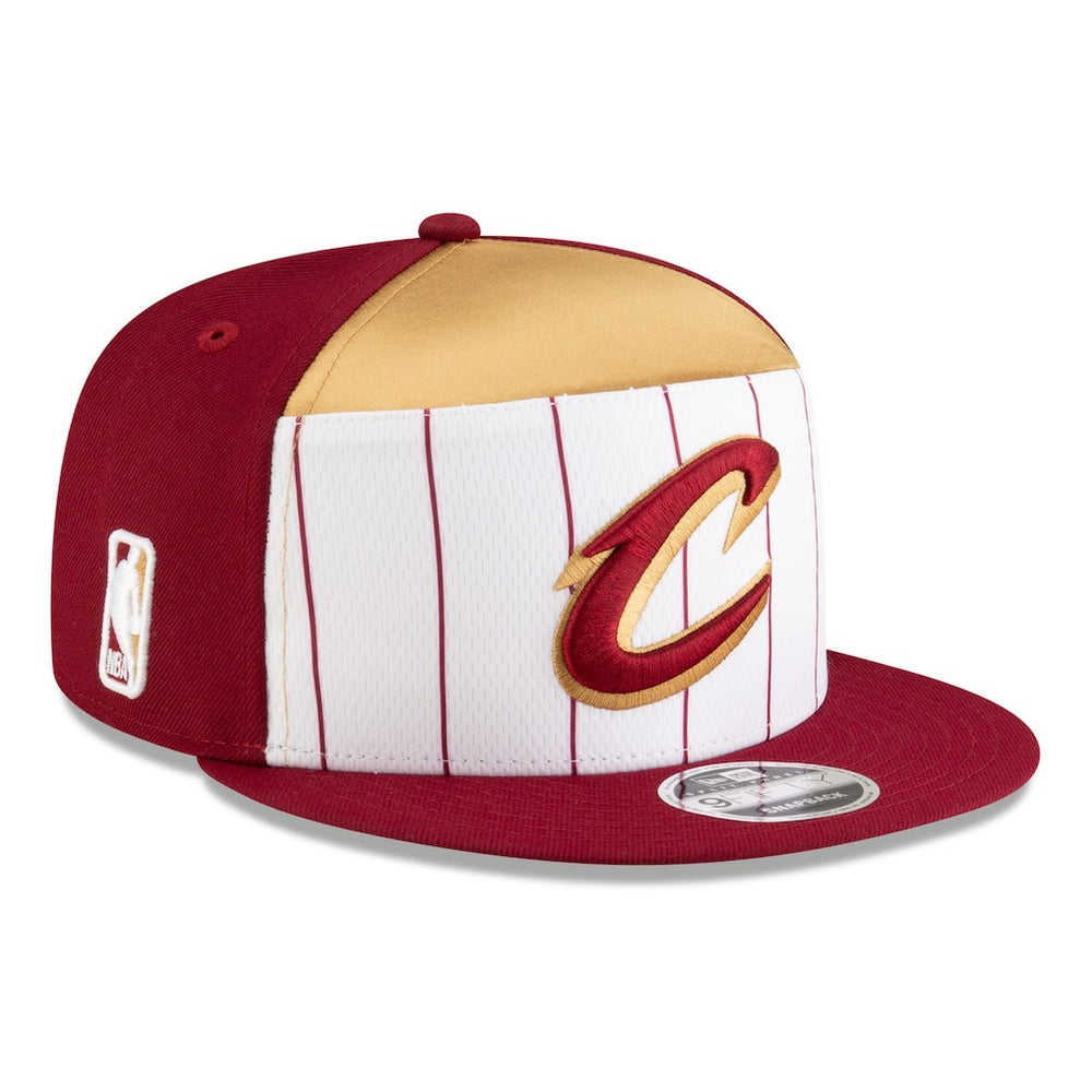 New Era Cleveland Cavaliers 2025 NBA Tip Off Split Panel 9FIFTY Snapback Hat sale