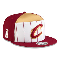 New Era Cleveland Cavaliers 2025 NBA Tip Off Split Panel 9FIFTY Snapback Hat sale