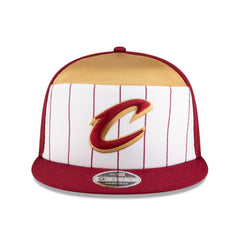 New Era Cleveland Cavaliers 2025 NBA Tip Off Split Panel 9FIFTY Snapback Hat sale