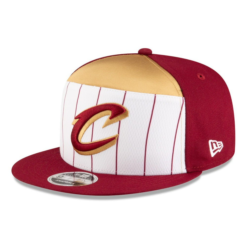New Era Cleveland Cavaliers 2025 NBA Tip Off Split Panel 9FIFTY Snapback Hat sale