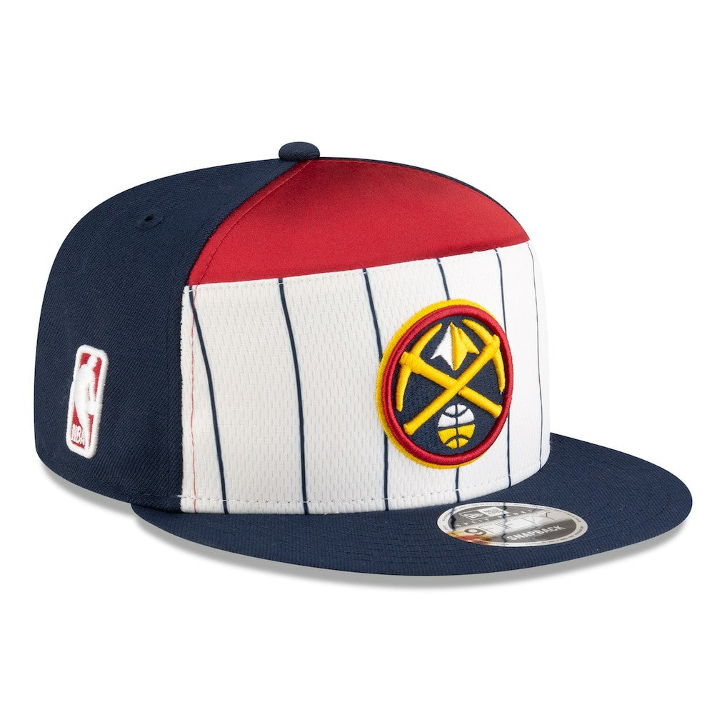 New Era Denver Nuggets 2025 NBA Tip Off Split Panel 9FIFTY Snapback Hat sale