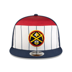 New Era Denver Nuggets 2025 NBA Tip Off Split Panel 9FIFTY Snapback Hat sale