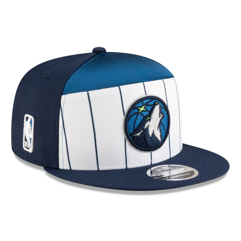New Era Minnesota Timberwolves 2025 NBA Tip Off Split Panel 9FIFTY Snapback Hat