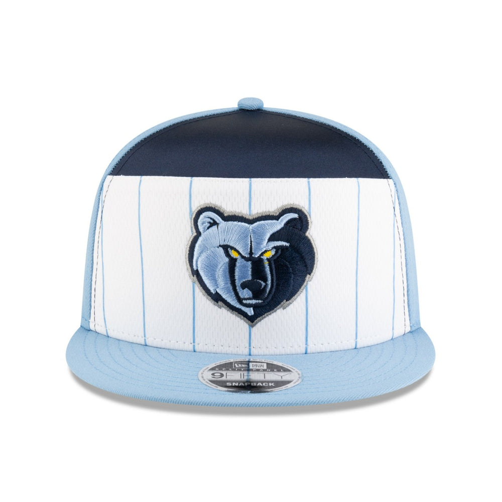 New Era Memphis Grizzlies 2025 NBA Tip Off Split Panel 9FIFTY Snapback Hat