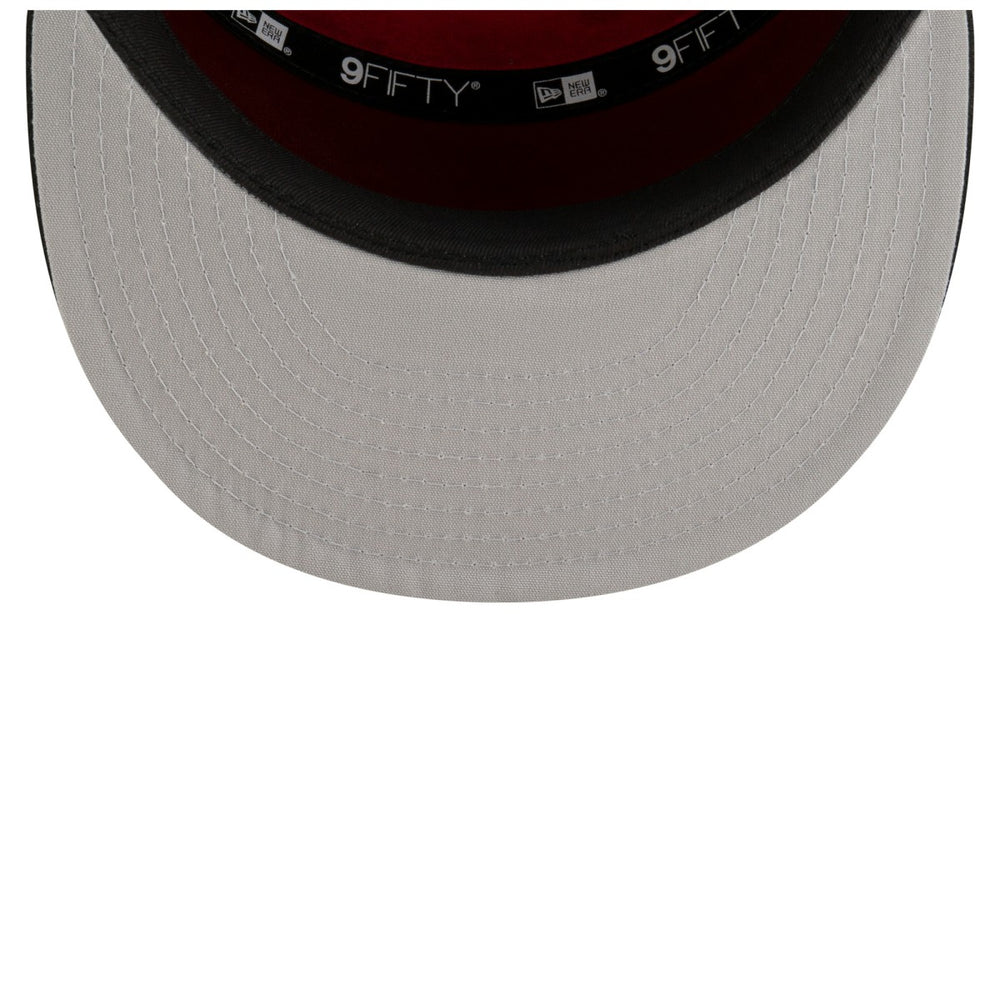 New Era Miami Heat 2025 NBA Tip Off Split Panel 9FIFTY Snapback Hat