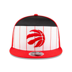 New Era Toronto Raptors 2025 NBA Tip Off Split Panel 9FIFTY Snapback Hat