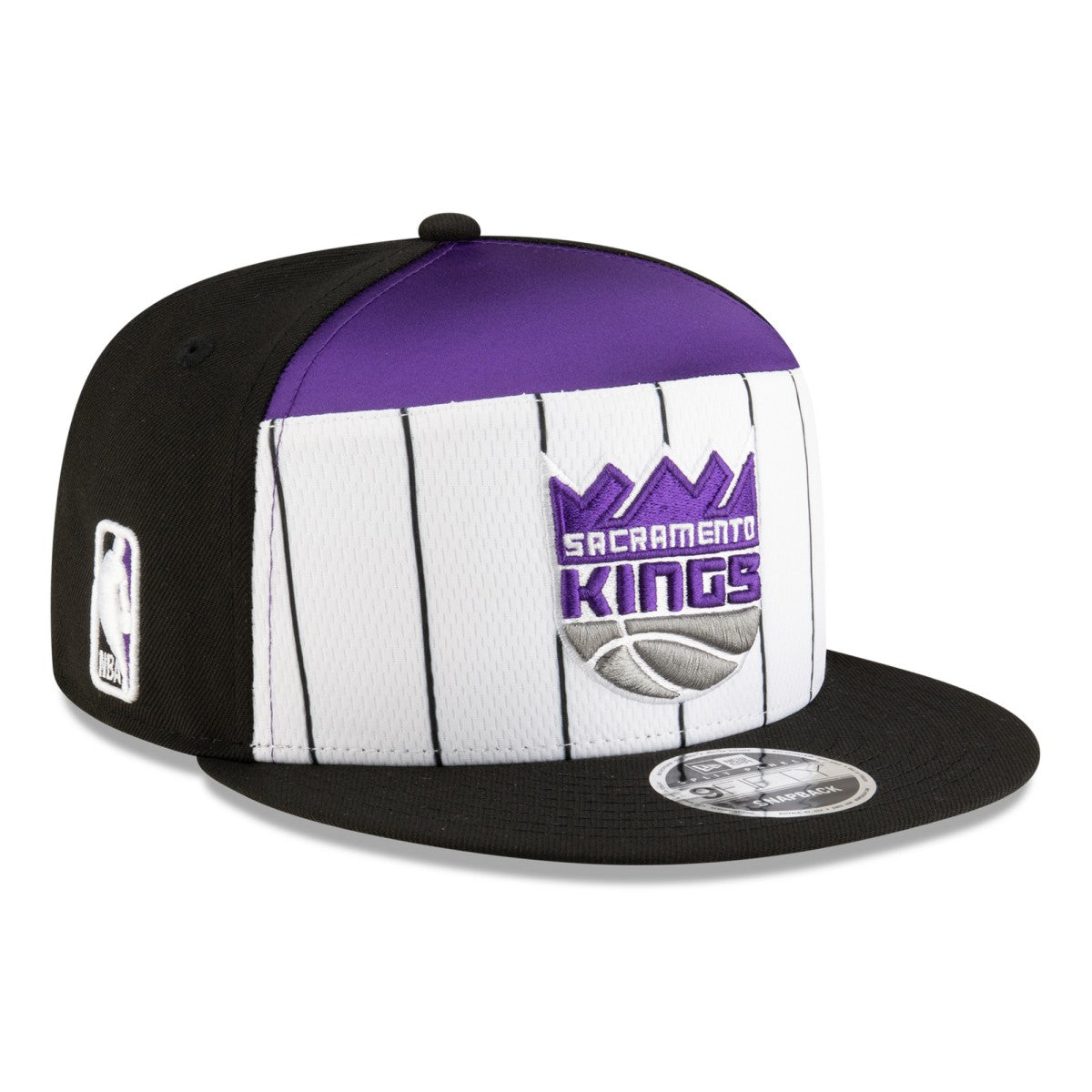New Era Sacramento Kings 2025 NBA Tip Off Split Panel 9FIFTY Snapback Hat