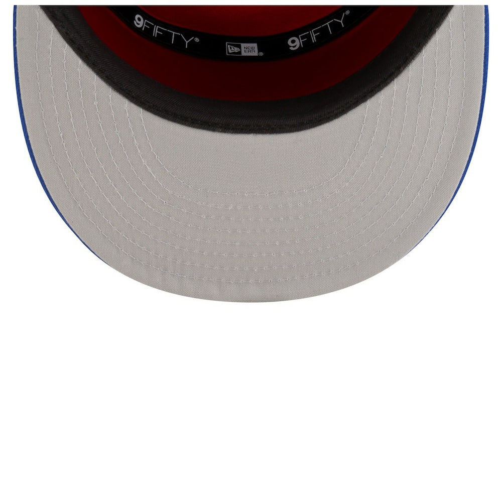 New Era Philadelphia 76ers 2025 NBA Tip Off Split Panel 9FIFTY Snapback Hat