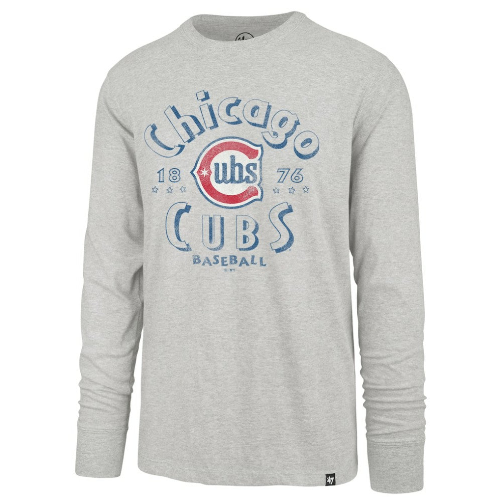Gray Chicago Cubs '47 Circle Change Franklin Long Sleeve T-Shirt