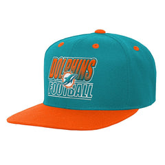 Outerstuff Youth Team Gradient Deadstock Snapback Hat - Miami Dolphins Hats