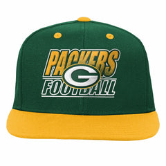 Outerstuff Youth Team Gradient Deadstock Snapback Hat - Green Bay Packers Hats