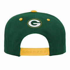Outerstuff Youth Team Gradient Deadstock Snapback Hat - Green Bay Packers Hats