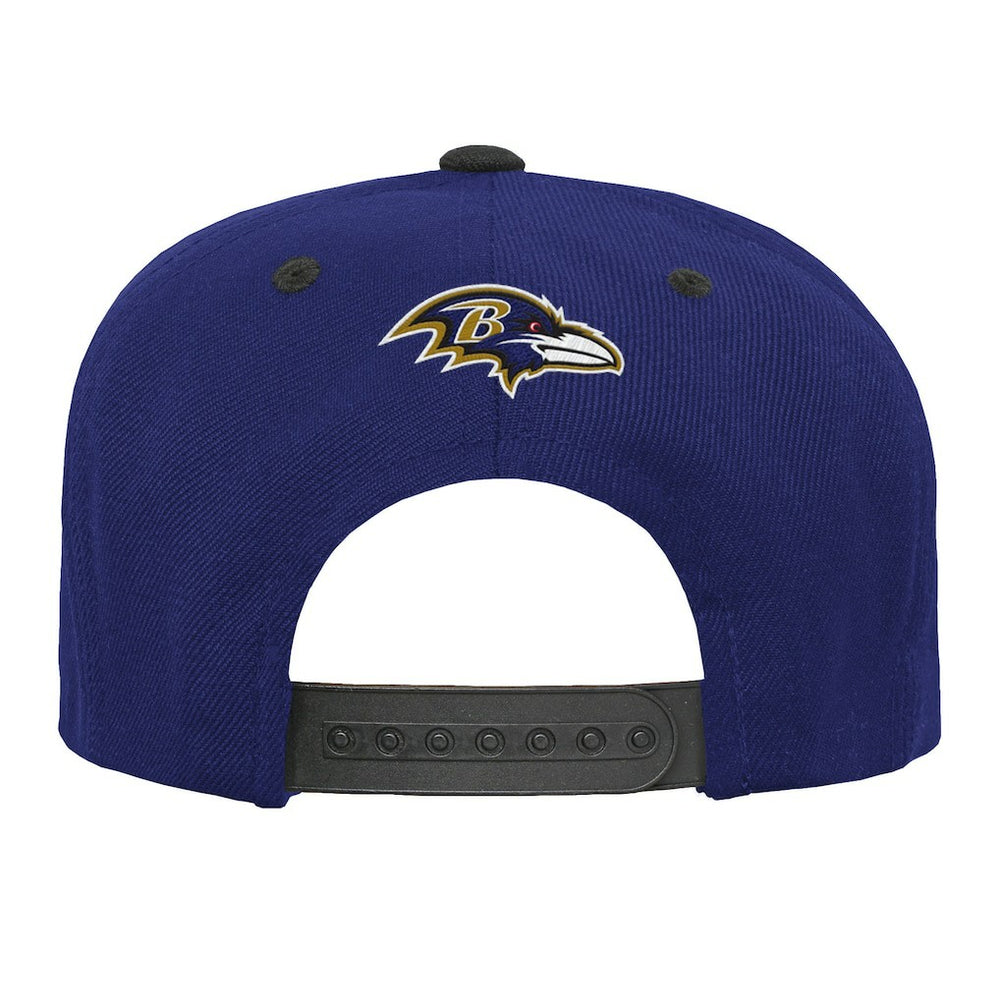 Outerstuff Youth Team Gradient Deadstock Snapback Hat - Baltimore Ravens Hats
