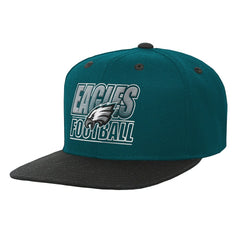Outerstuff Youth Team Gradient Deadstock Snapback Hat - Philadelphia Eagles Hats