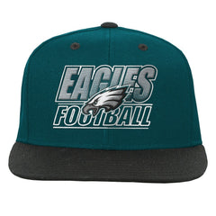Outerstuff Youth Team Gradient Deadstock Snapback Hat - Philadelphia Eagles Hats