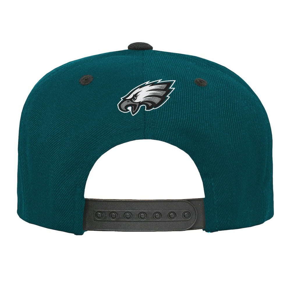 Outerstuff Youth Team Gradient Deadstock Snapback Hat - Philadelphia Eagles Hats