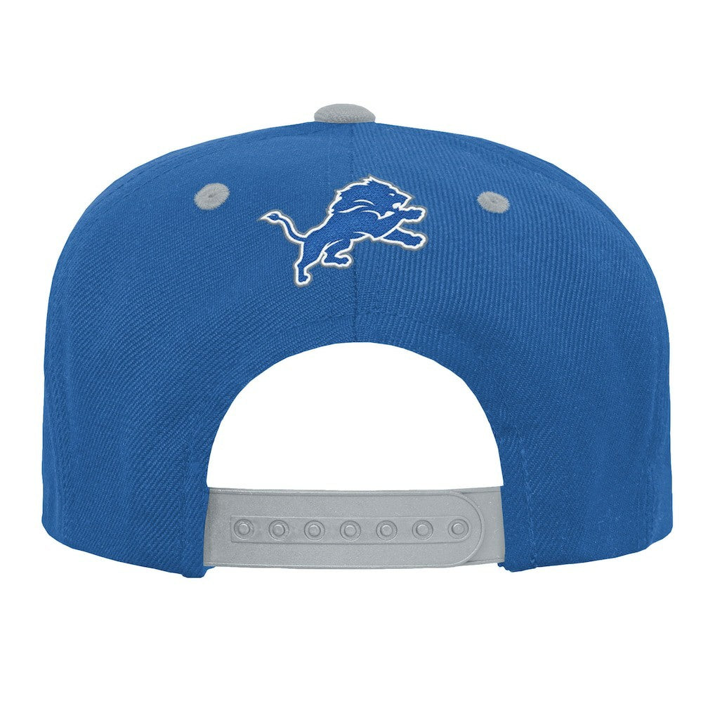 Outerstuff Youth Team Gradient Deadstock Snapback Hat - Detroit Lions Hats