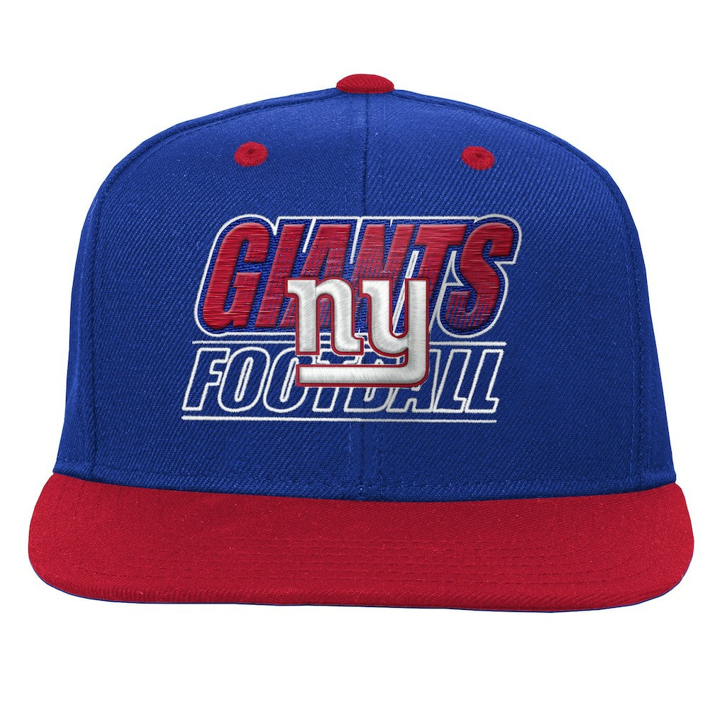 Outerstuff Youth Team Gradient Deadstock Snapback Hat - New York Giants Hats