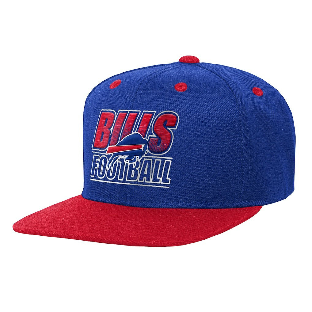 Outerstuff Youth Team Gradient Deadstock Snapback Hat - Buffalo Bills Hats
