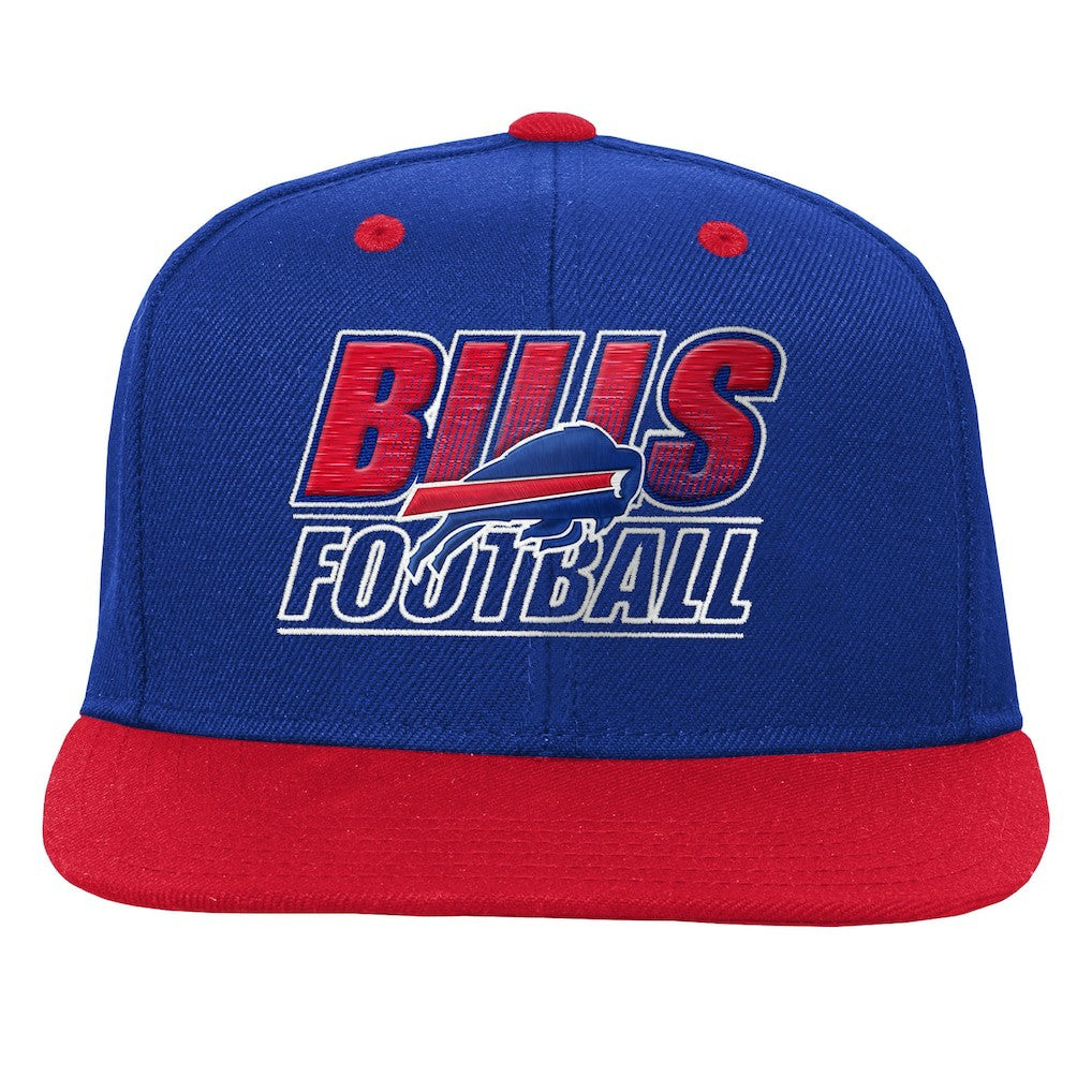 Outerstuff Youth Team Gradient Deadstock Snapback Hat - Buffalo Bills Hats