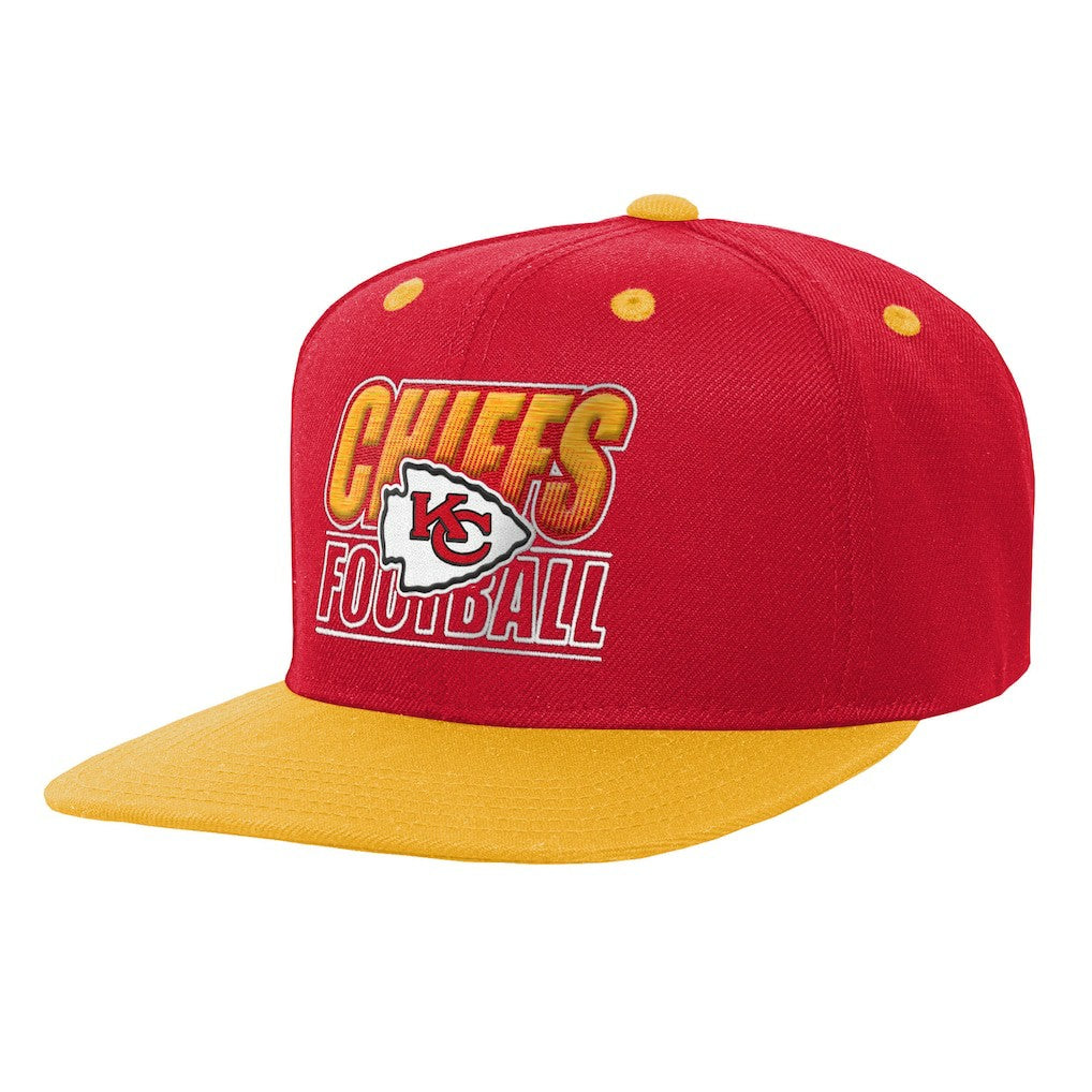 Outerstuff Youth Team Gradient Deadstock Snapback Hat - Kansas City Chiefs Hats
