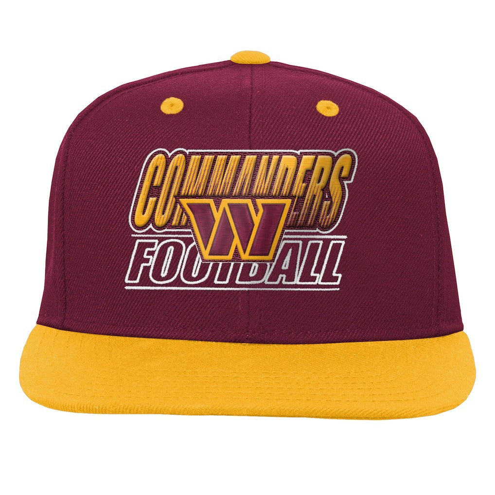 Outerstuff Youth Team Gradient Deadstock Snapback Hat - Washington Commanders Hats