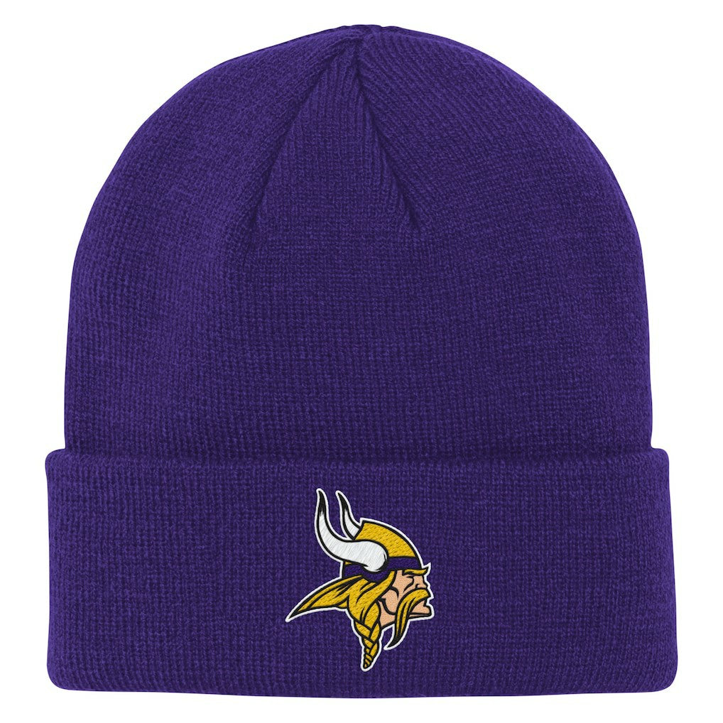 Outerstuff Youth Team Gradient Cuffed Knit Hat - Minnesota Vikings Hats