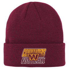 Outerstuff Youth Team Gradient Cuffed Knit Hat - Washington Commanders Hats