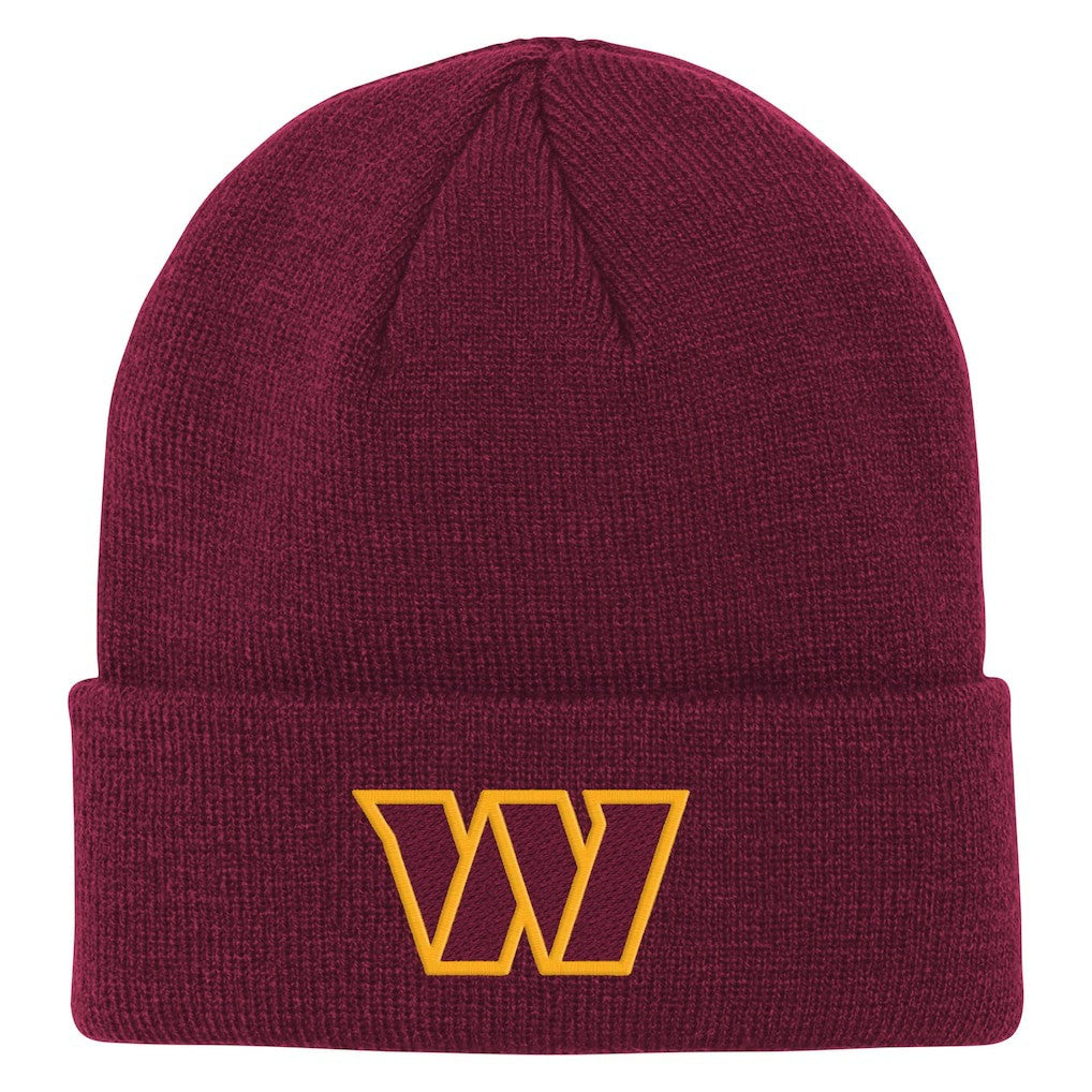 Outerstuff Youth Team Gradient Cuffed Knit Hat - Washington Commanders Hats