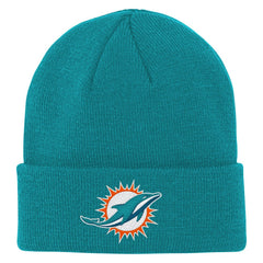 Outerstuff Youth Team Gradient Cuffed Knit Hat - Miami Dolphins Hats