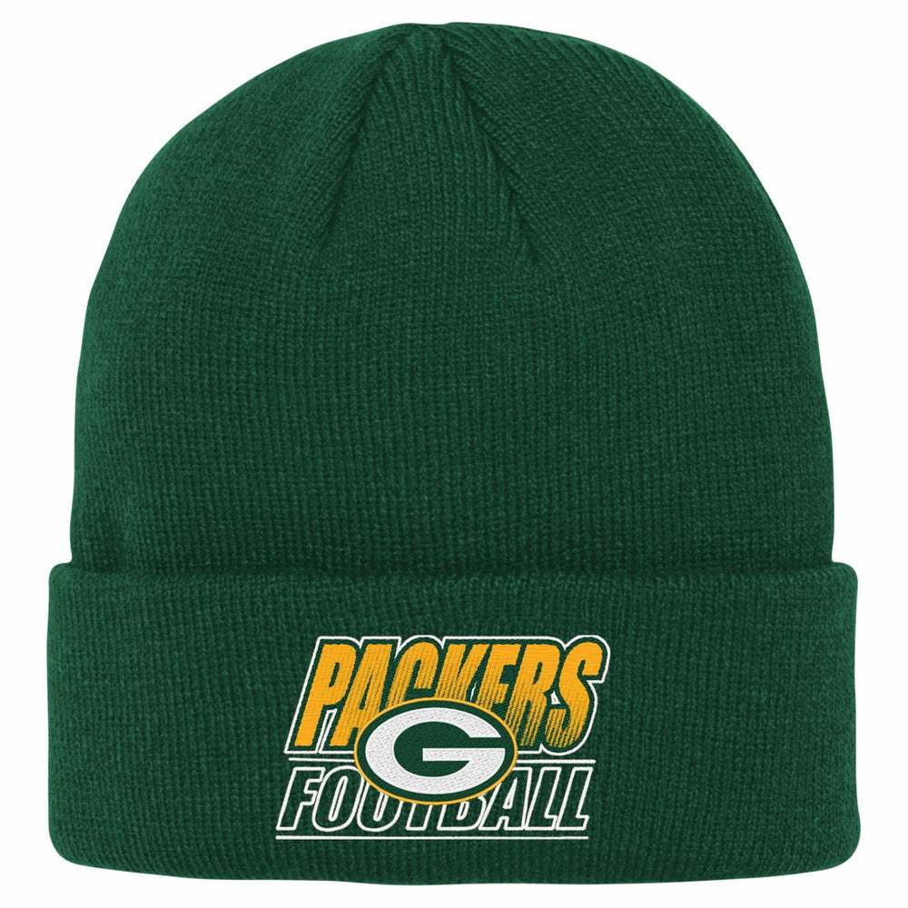Outerstuff Youth Team Gradient Cuffed Knit Hat - Green Bay Packers Hats