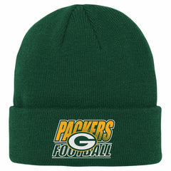 Outerstuff Youth Team Gradient Cuffed Knit Hat - Green Bay Packers Hats