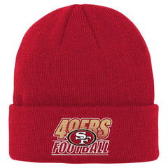 Outerstuff Youth Team Gradient Cuffed Knit Hat - San Francisco 49ers Hats