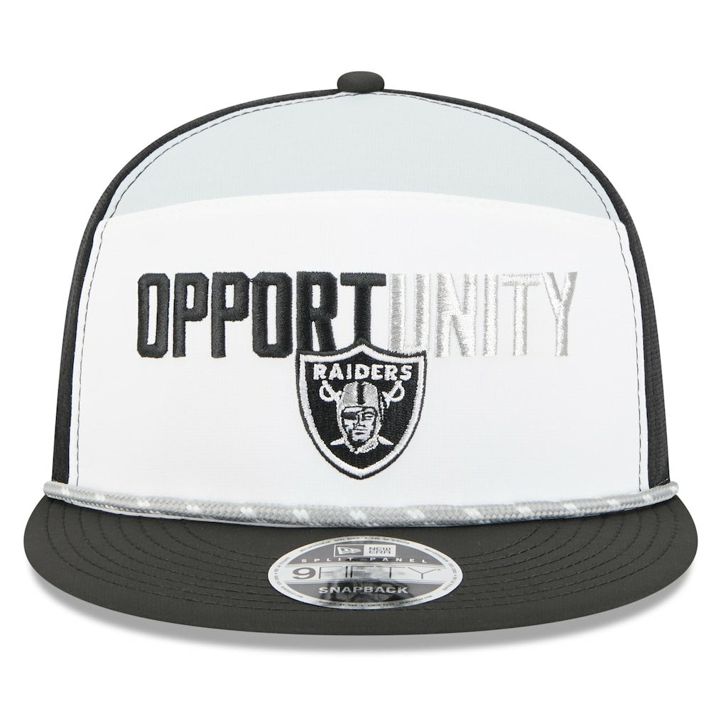 2025 Inspire Change Split Panel 9FIFTY Snapback Hat - Las Vegas Raiders Hats
