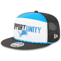 2025 Inspire Change Split Panel 9FIFTY Snapback Hat - Detroit Lions Hats