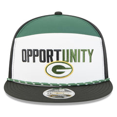 2025 Inspire Change Split Panel 9FIFTY Snapback Hat - Green Bay Packers Hats