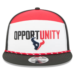 2025 Inspire Change Split Panel 9FIFTY Snapback Hat - Houston Texans Hats