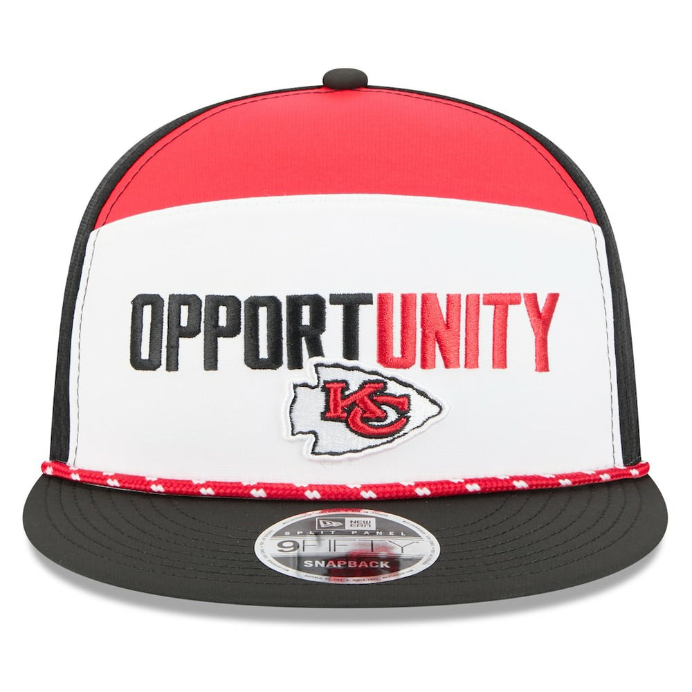 2025 Inspire Change Split Panel 9FIFTY Snapback Hat - Kansas City Chiefs Hats