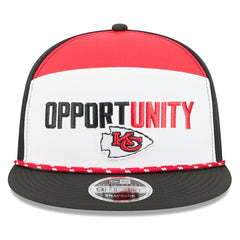 2025 Inspire Change Split Panel 9FIFTY Snapback Hat - Kansas City Chiefs Hats