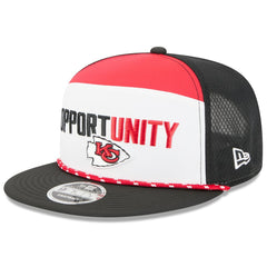 2025 Inspire Change Split Panel 9FIFTY Snapback Hat - Kansas City Chiefs Hats