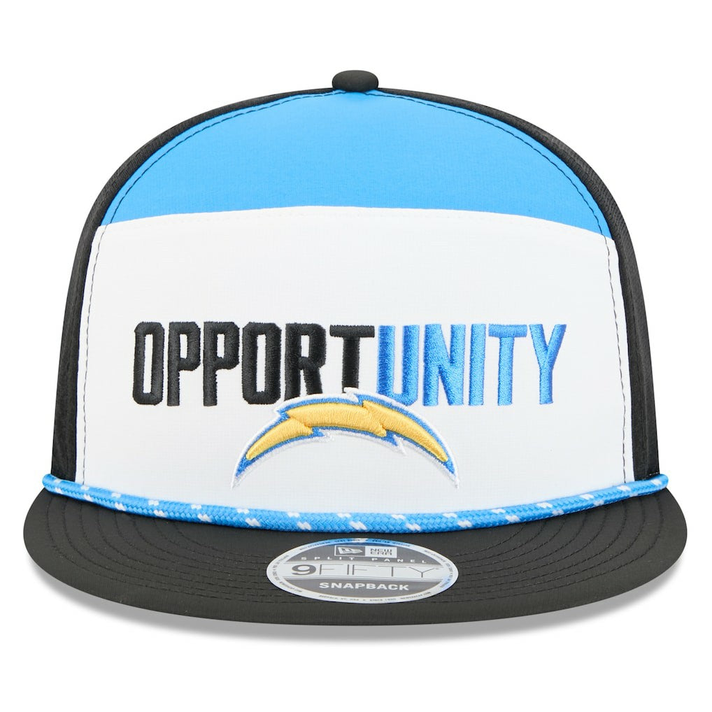 2025 Inspire Change Split Panel 9FIFTY Snapback Hat - Los Angeles Chargers Hats